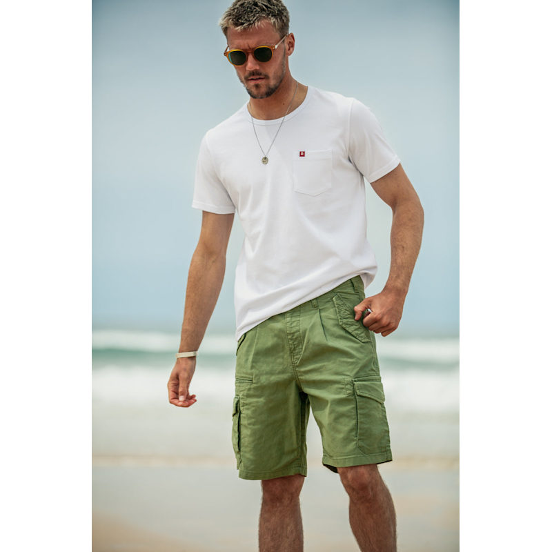 Thumbnail of &Sons Surplus Army Shorts Green image