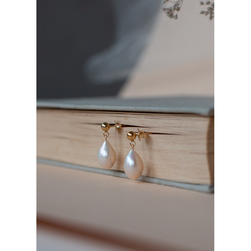 Thumbnail of Evelyn Pearl Earrings image