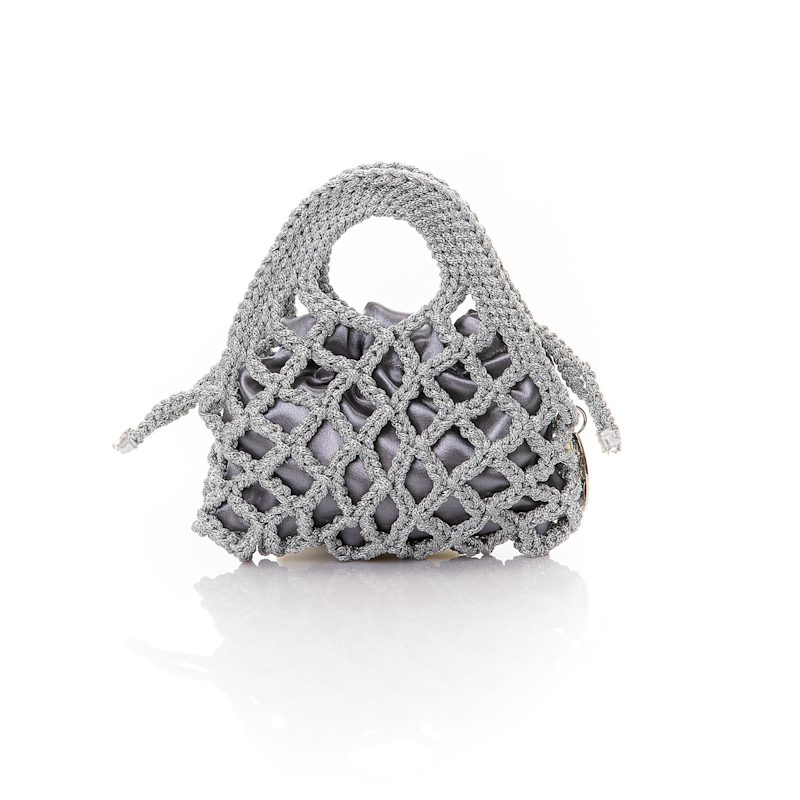 Thumbnail of Evening Glam Bag Silver Glitter image