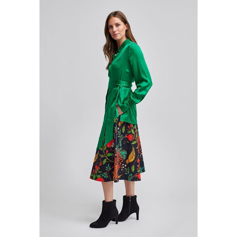 Thumbnail of Evening Gold Midi Skirt image