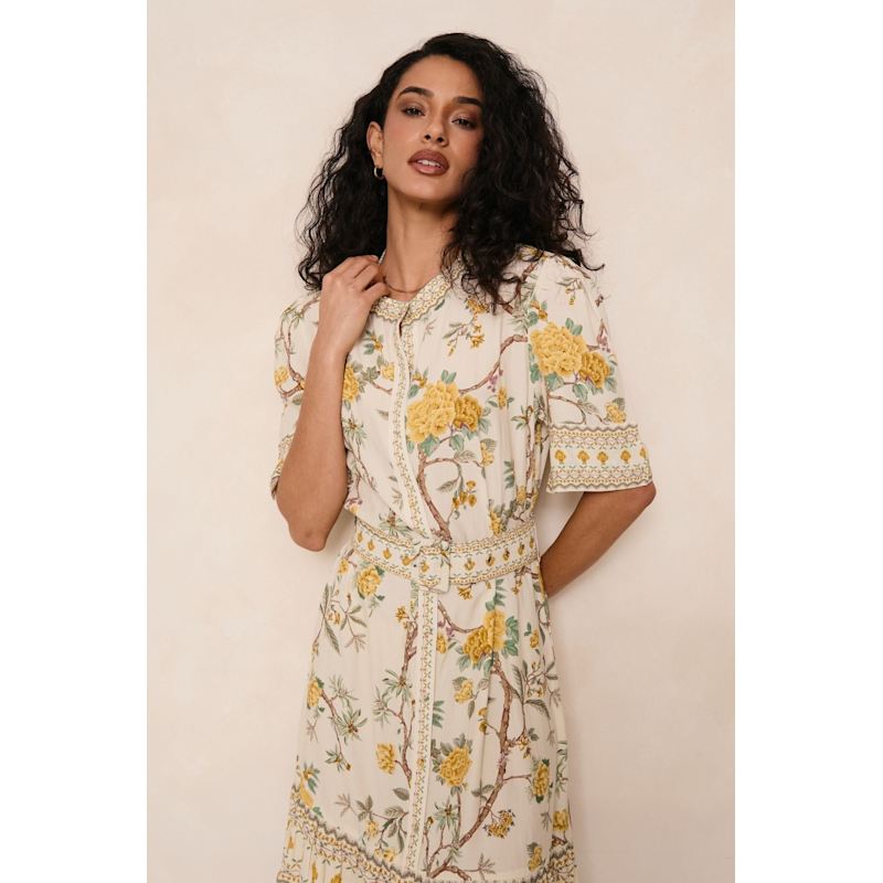 Thumbnail of Everly Yellow Dress image