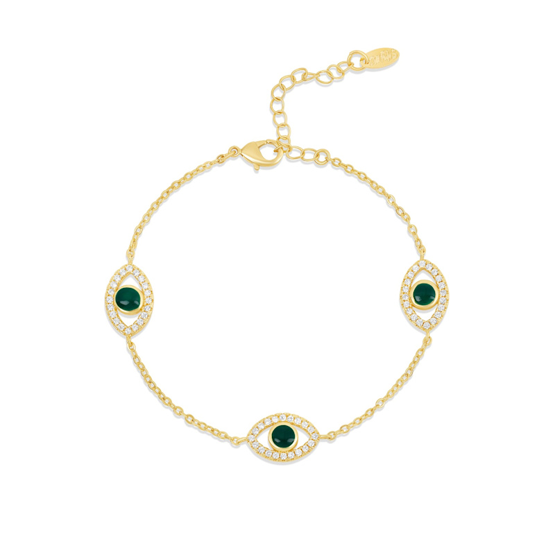 Thumbnail of Evil Eye Station Bracelet image
