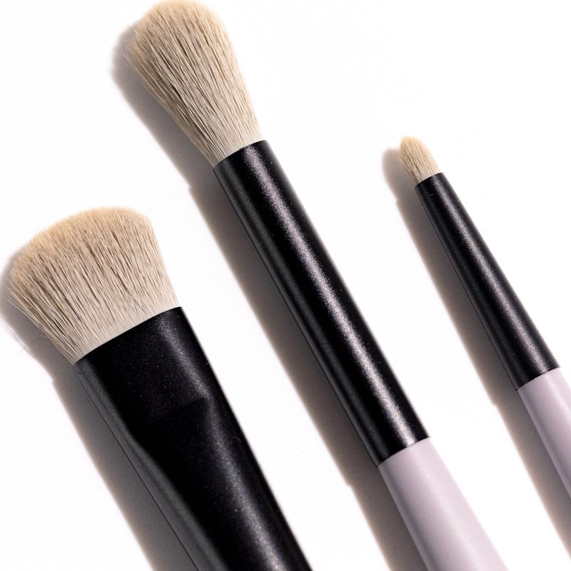 Thumbnail of Eye Trio Brush Set With Exclusive Jo Leversuch Cloth Bag image