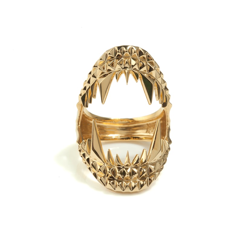 Thumbnail of Vampire Bite Ring Gold image