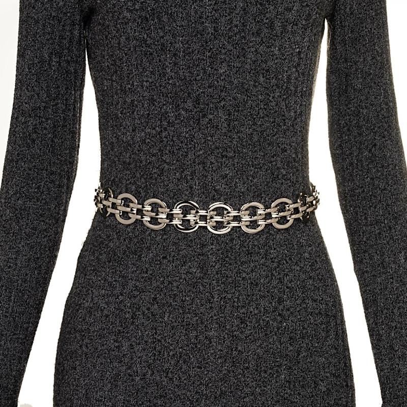 Thumbnail of Chain Belt In Silver Metal image
