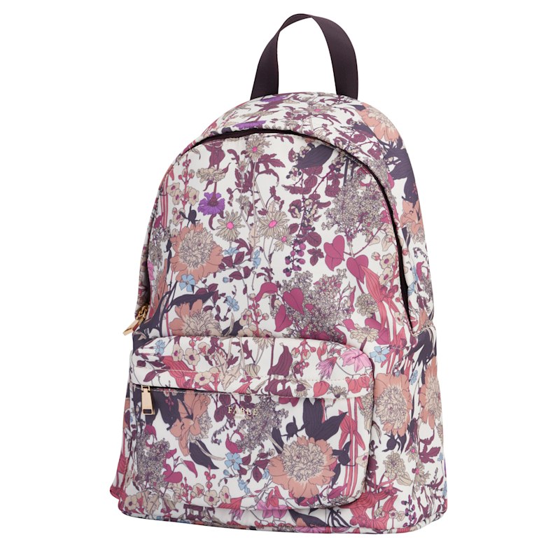 Thumbnail of Fable England Deco Blooms Large Blackberry Backpack image