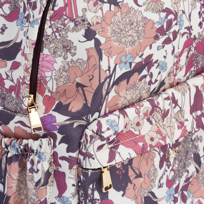 Thumbnail of Fable England Deco Blooms Large Blackberry Backpack image
