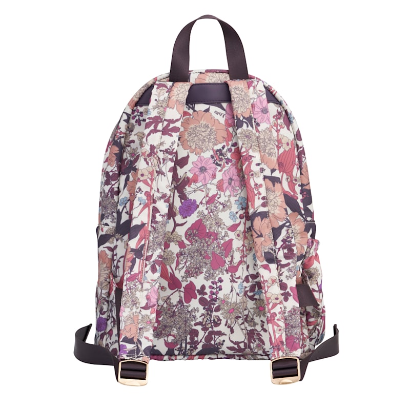 Thumbnail of Fable England Deco Blooms Large Blackberry Backpack image