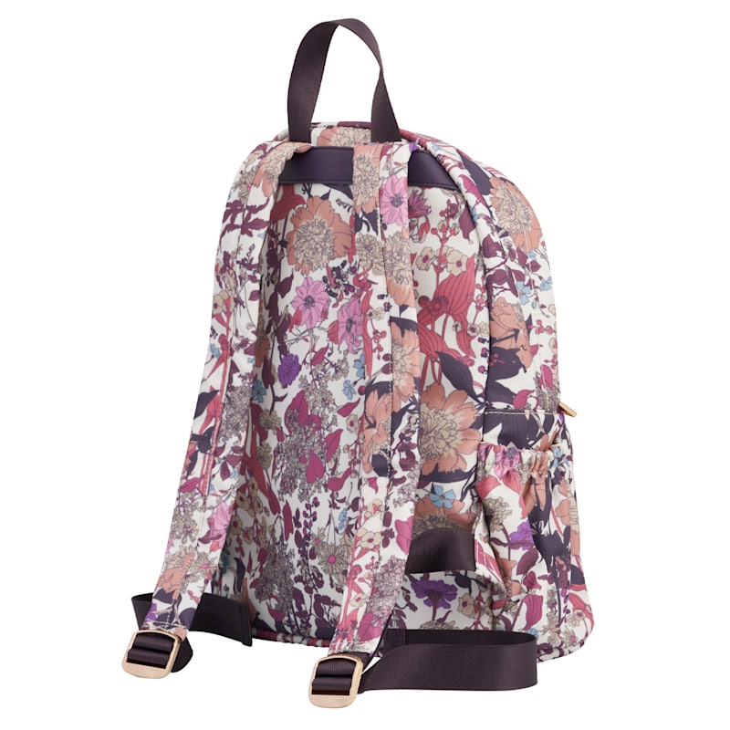 Thumbnail of Fable England Deco Blooms Large Blackberry Backpack image