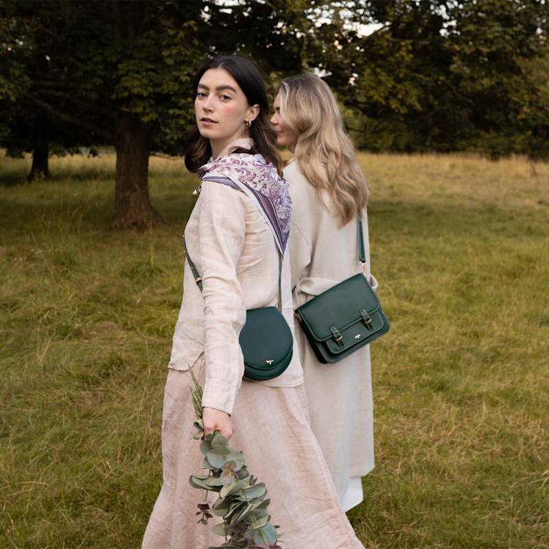 Thumbnail of Into The Woods Satchel - Green image