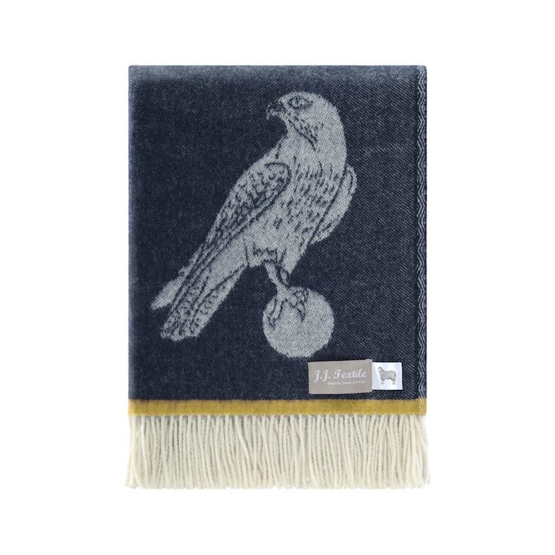 Falcon Pure Merino Wool Throw | J.J.Textile | Wolf & Badger