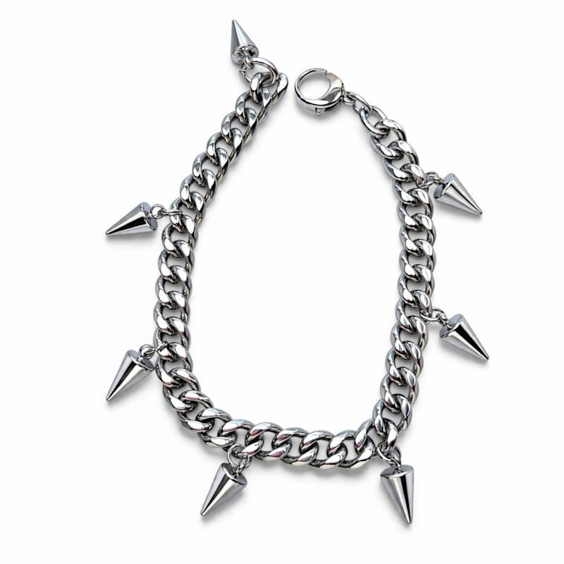 Thumbnail of Fallon Spike Stainless Steel Bracelet Silver image