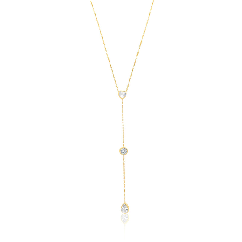 Thumbnail of Fancy Shape Lariat - Gold image