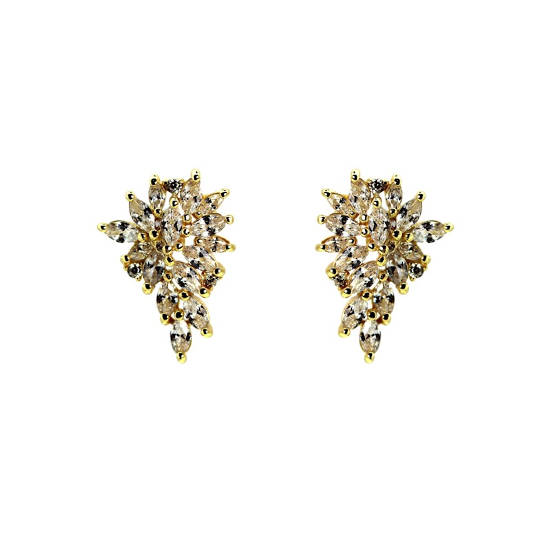 Thumbnail of Stunning Sparkle Gold Earrings image