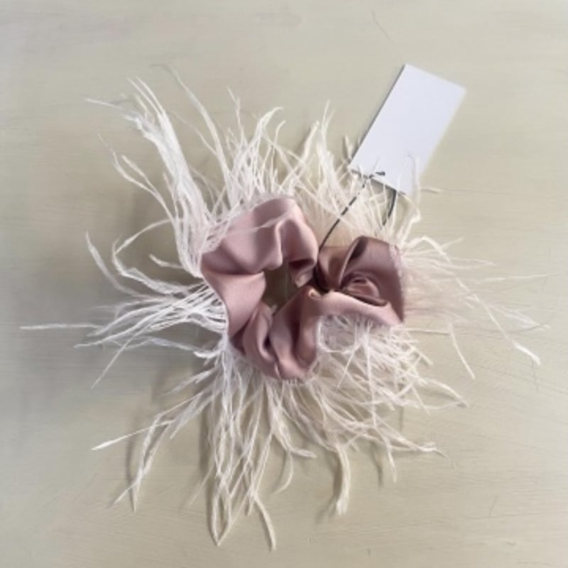 Thumbnail of Feather Hair Scrunchie image
