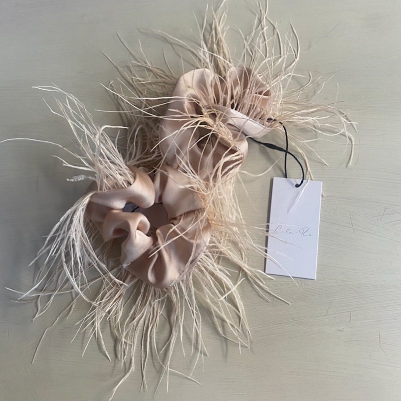 Thumbnail of Feather Hair Scrunchie image