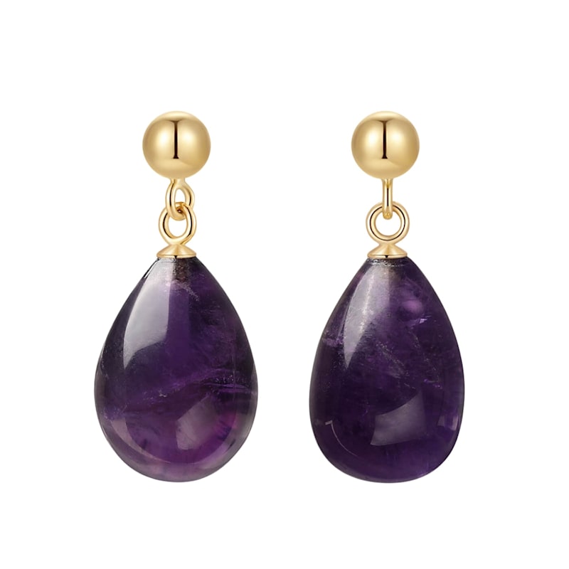 Thumbnail of February Amethyst Earrings image