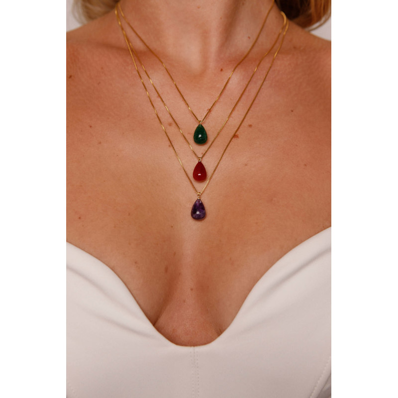 Thumbnail of May Emerald Necklace image