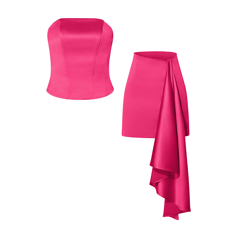 Thumbnail of Feeling Lucky Two-Piece Set, Hot Pink image
