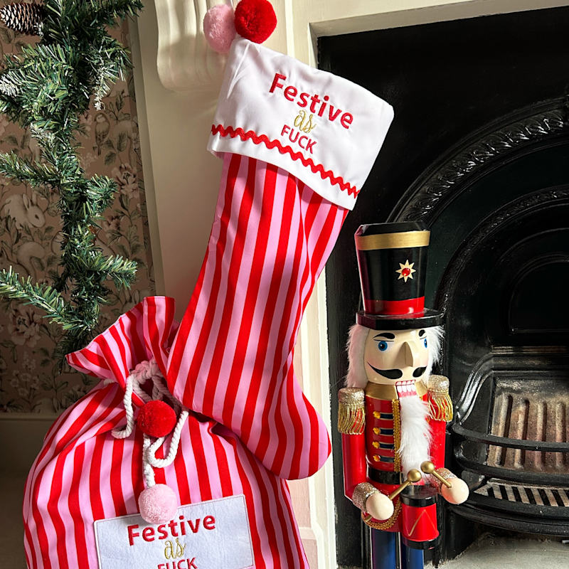 Thumbnail of Festive As Fuck Christmas Stocking image