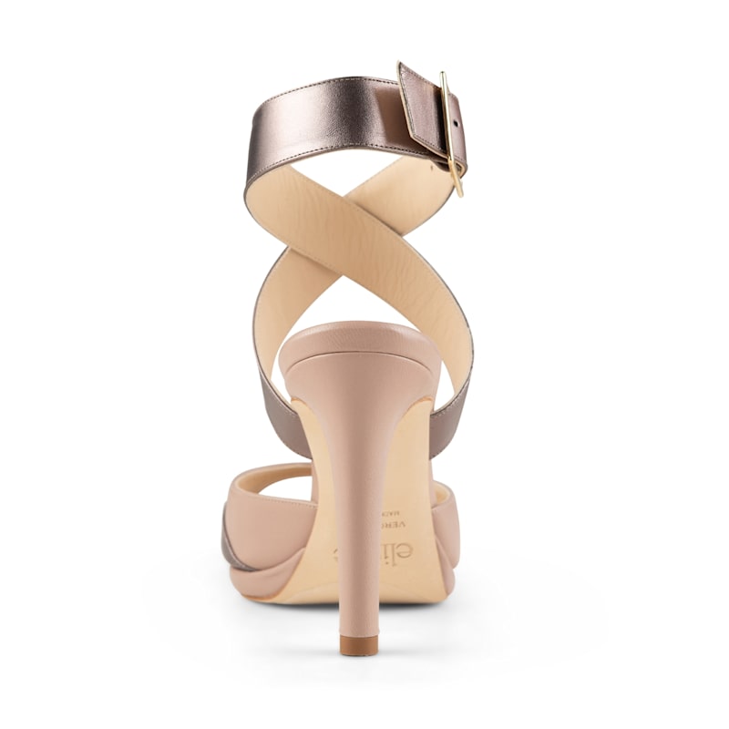 Thumbnail of Fiorella Nappa Leather High Heel Sandal - Powder Pink image