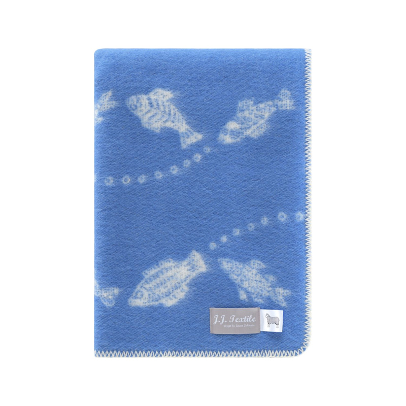 Thumbnail of Fish Small Wool Blanket image