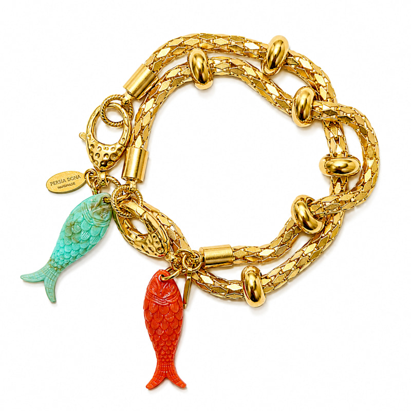 Thumbnail of Fishy Bracelet - Orange image