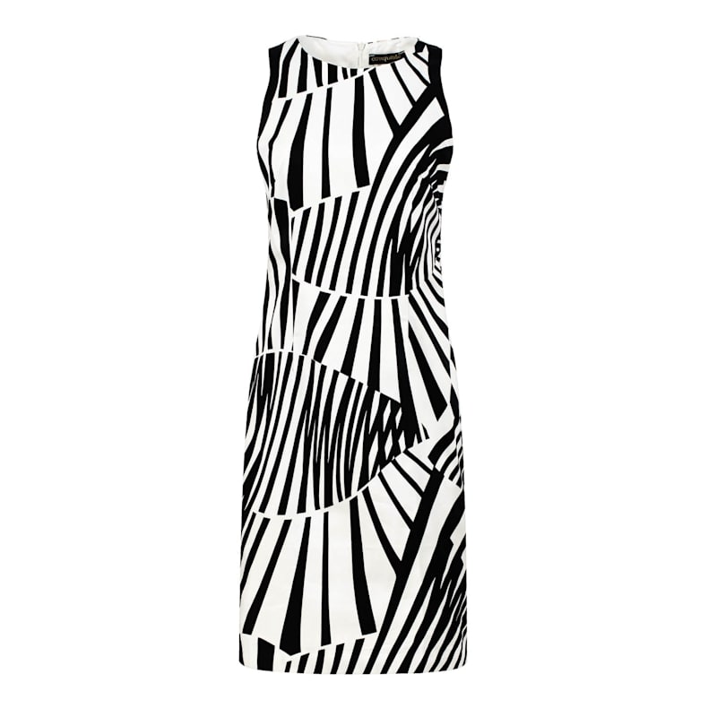 Thumbnail of Fitted Sleeveless Print Dress image