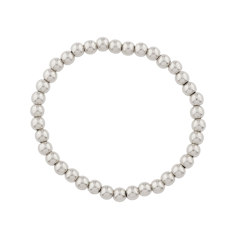 Thumbnail of Five Mm Ball Bracelet - Silver image