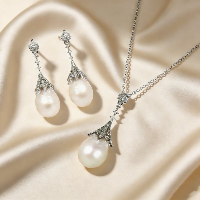 Fleur De Givre Earrings | Ninemoo | Wolf & Badger