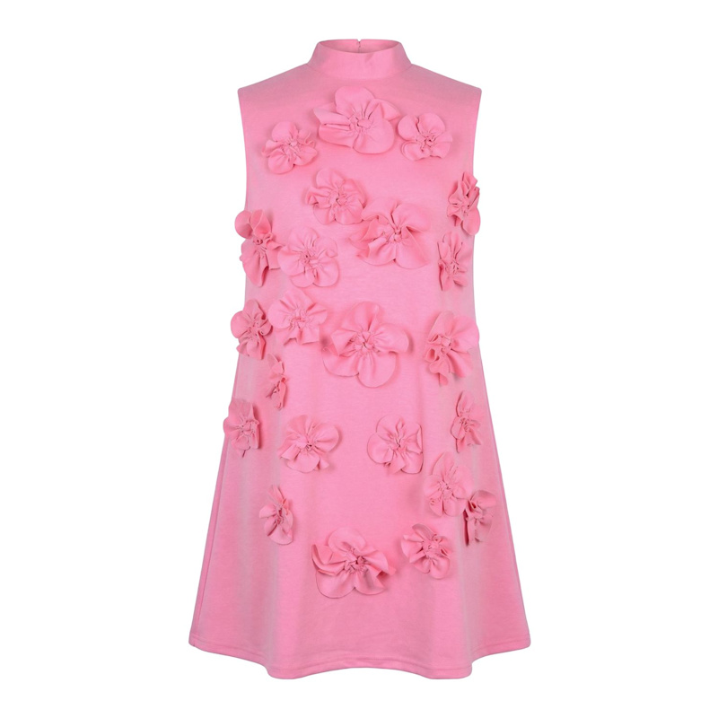 Thumbnail of Floral Appliqué Mini Dress image