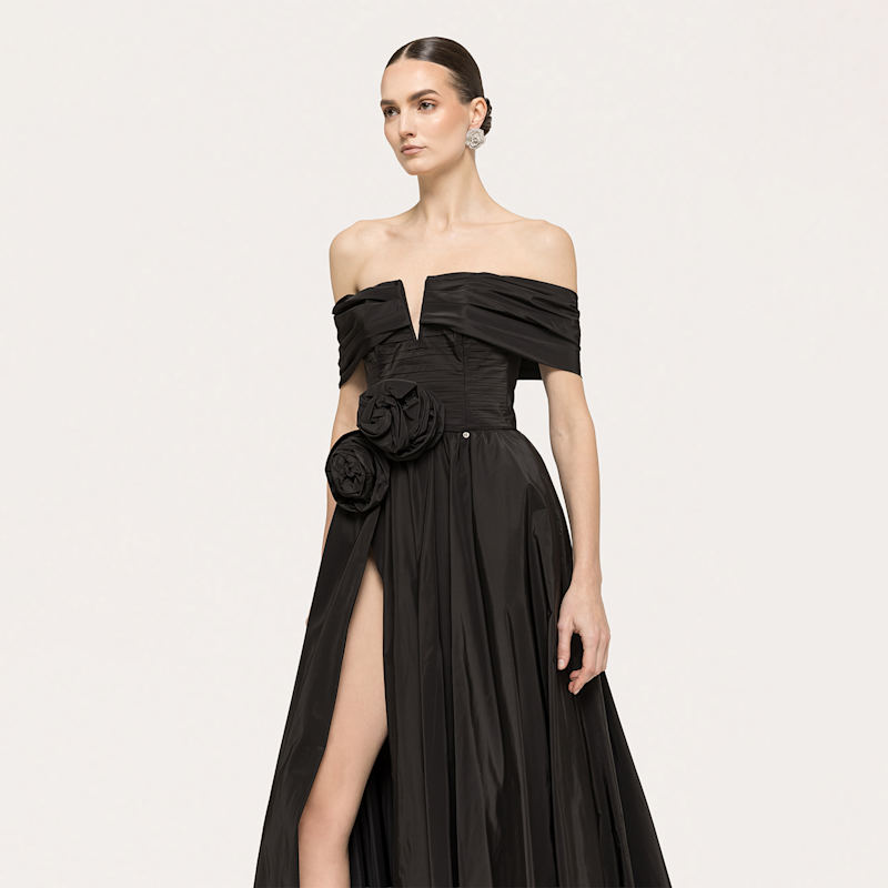 isabelle crepe mermaid dress Magnifique