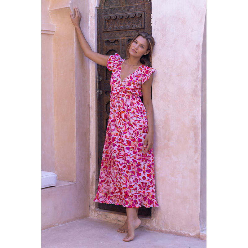 Thumbnail of Floral Fusion St Lucia Maxi Dress image