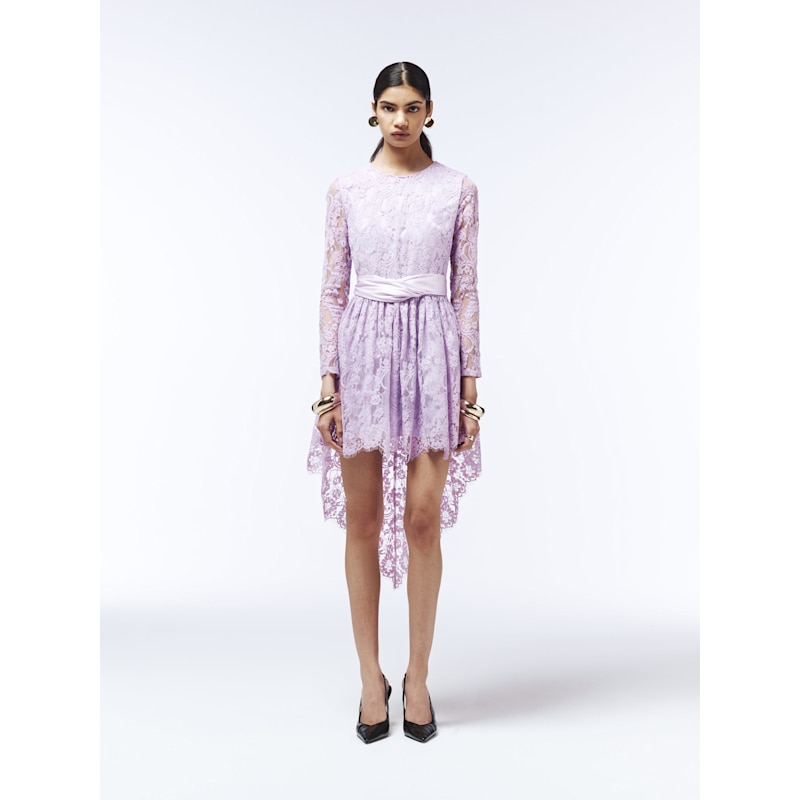 chinese dress ladies Milly Garden Lace Sleeveless Mini in Lilac main image 1