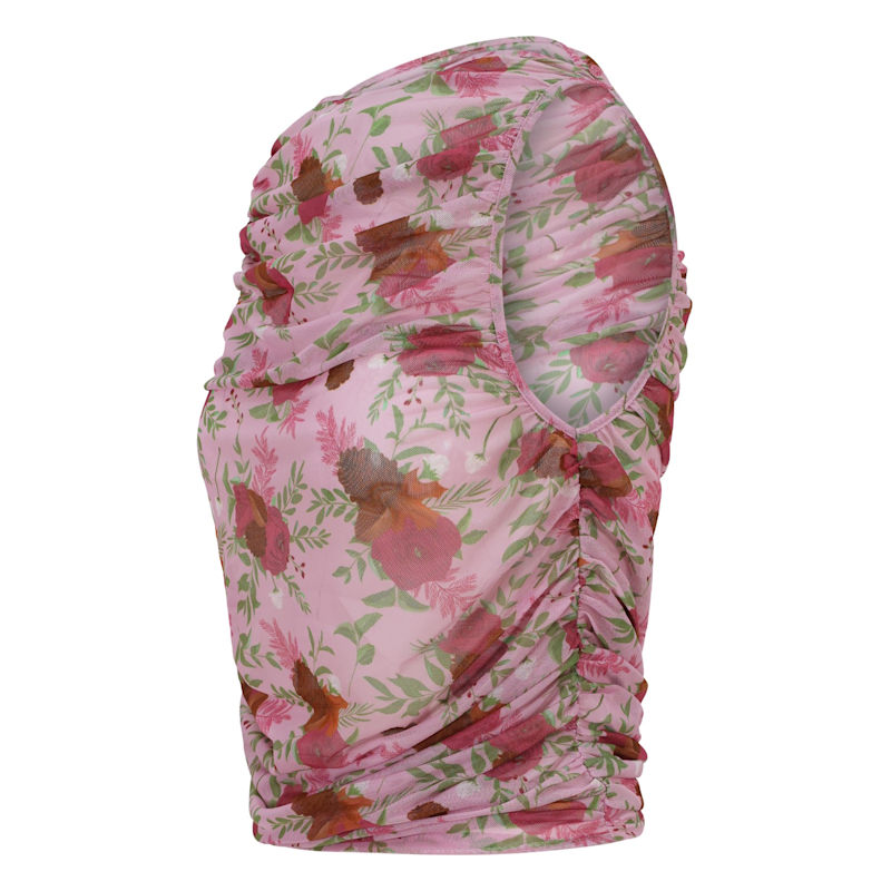 Thumbnail of Floral Tulle Top image