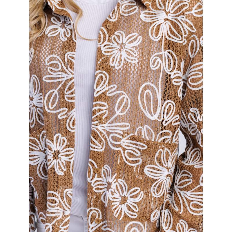 Thumbnail of Flower Mesh Jacket image