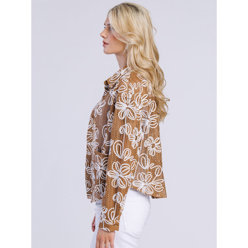 Thumbnail of Flower Mesh Jacket image