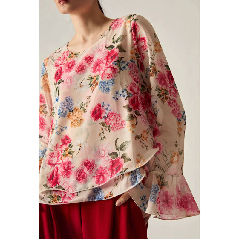 Thumbnail of Flower Print Blouse image