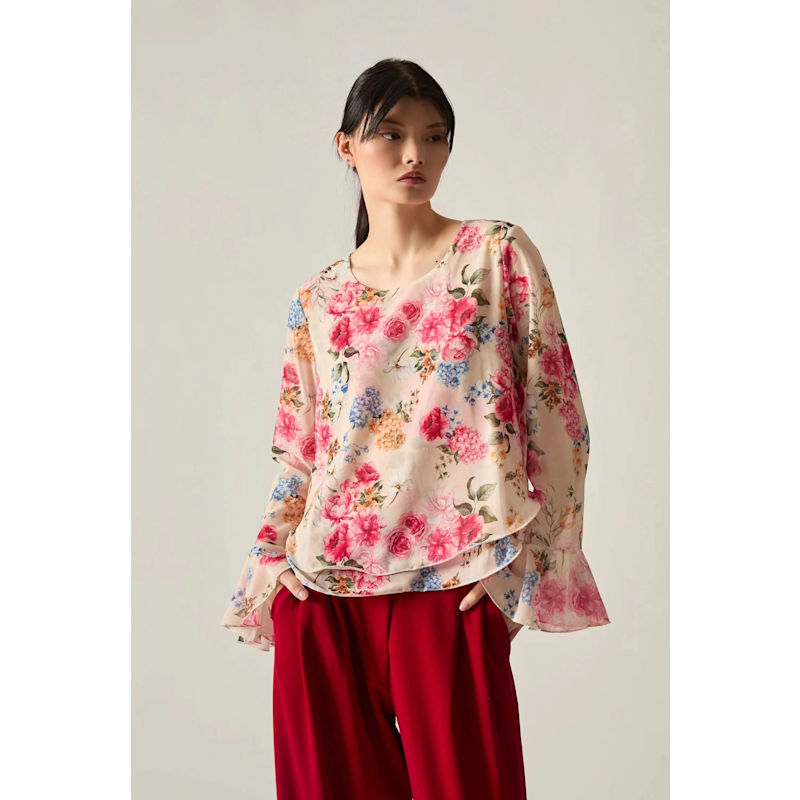 Thumbnail of Flower Print Blouse image
