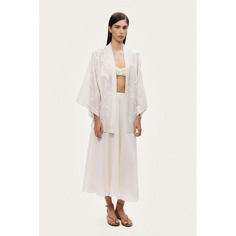 Thumbnail of Textured Jacquard Kimono image