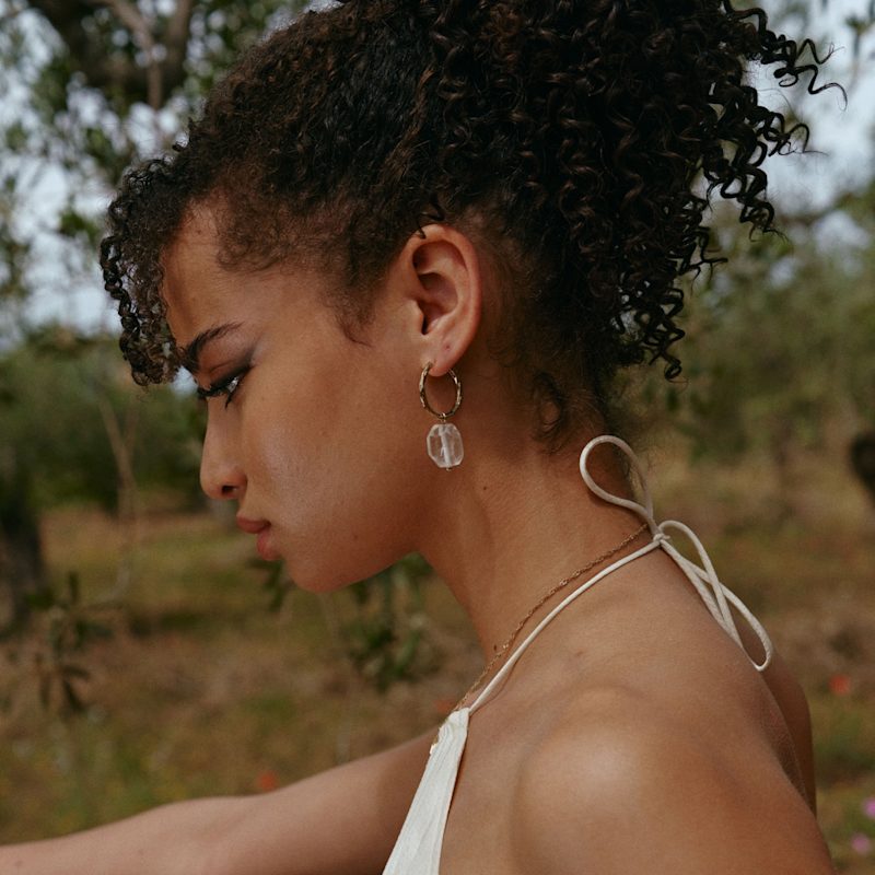 Thumbnail of Fluffy Cloud Earrings image