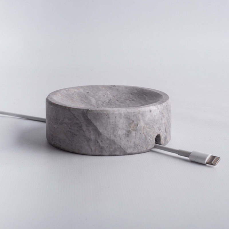 Thumbnail of Cable Holder - Grey Marble image