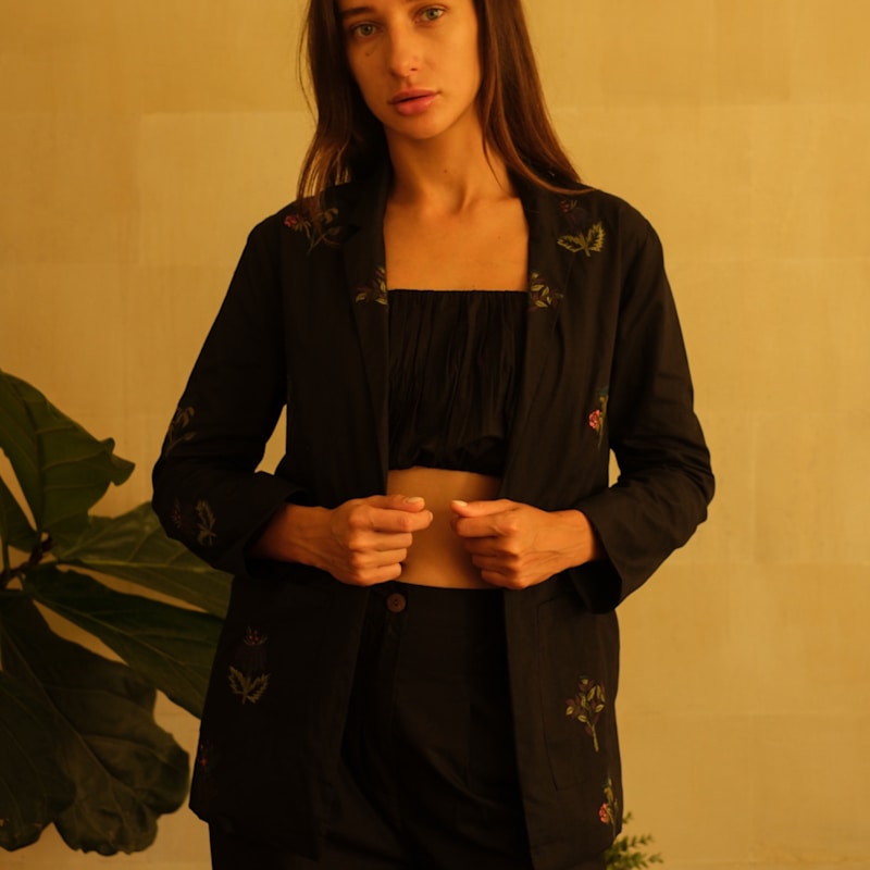 Thumbnail of Forest Black Blazer image