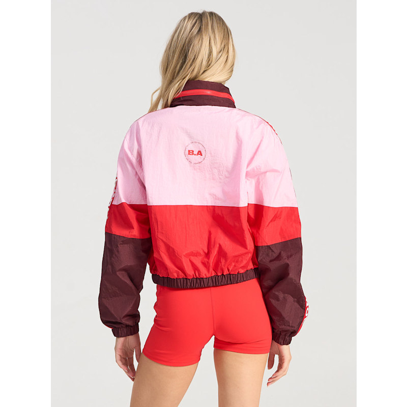 Thumbnail of Forma Cropped Windbreaker Hoodie - Fig Multi image