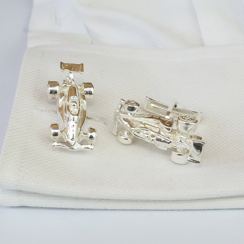 Thumbnail of Formula One Racing Car In Solid Sterling Silver image