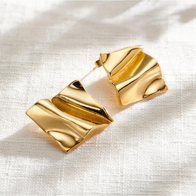 Thumbnail of Fortune Square Stud Earrings image