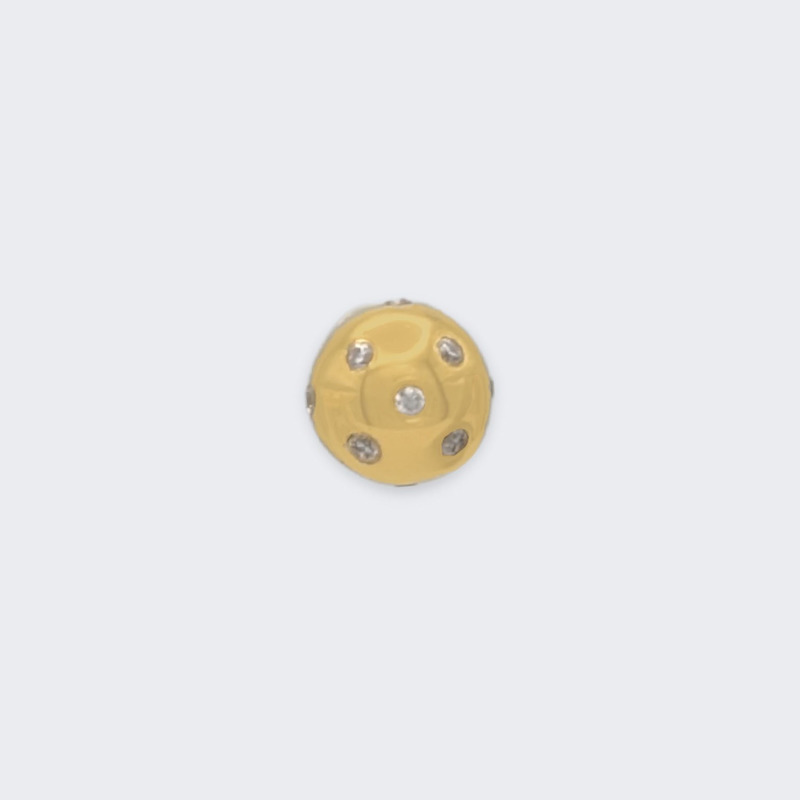 Thumbnail of Fran 18k Gold Vermeil Ball Stud Earring Single image