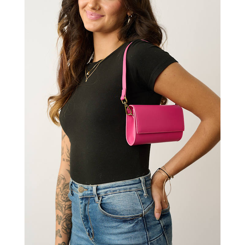 Thumbnail of Francine  Bright Pink Belt, Crossbody, Shoulder & Clutch Bag image
