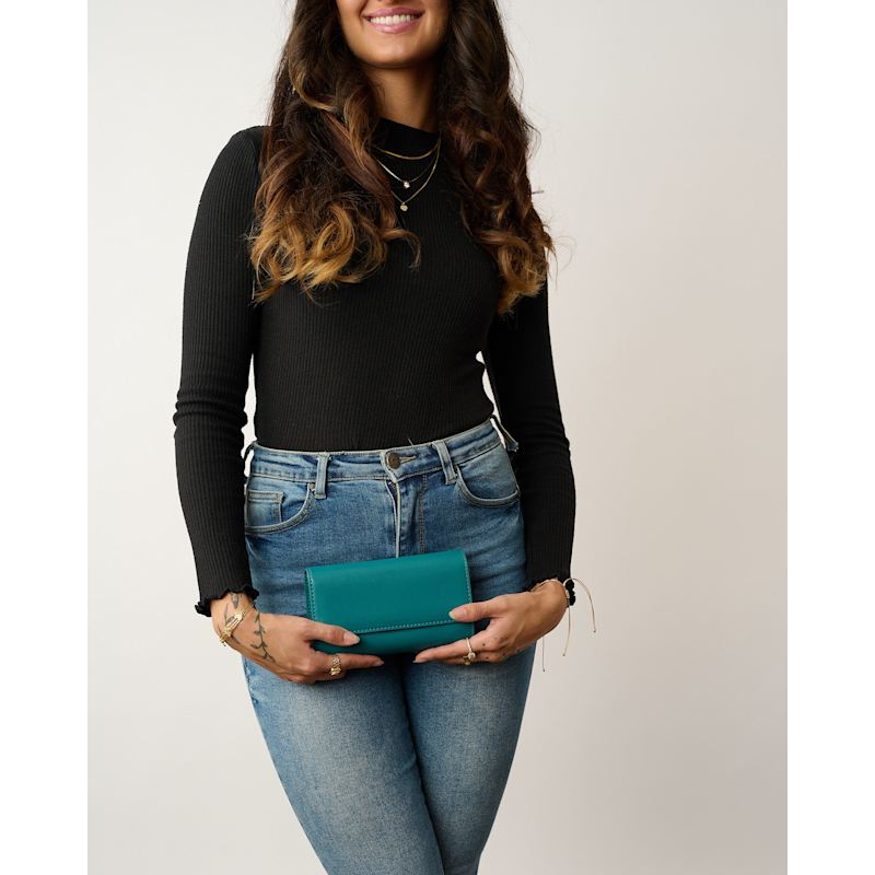 Thumbnail of Francine Turquoise Belt, Crossbody, Shoulder & Clutch Bag image