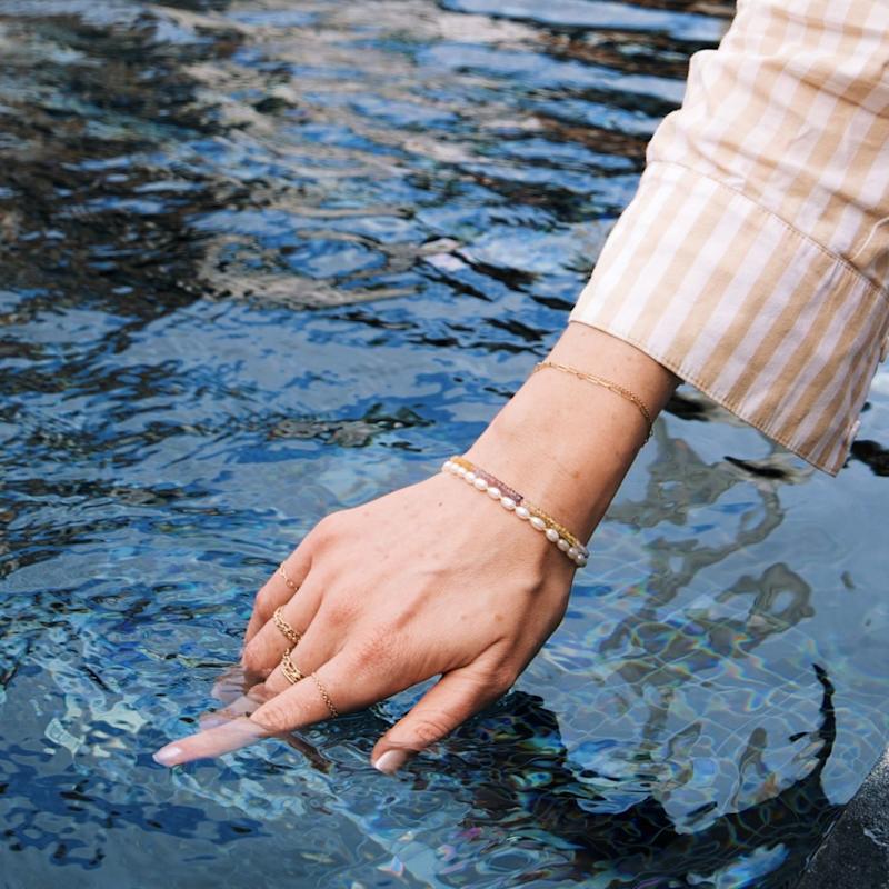 Thumbnail of Freshwater Ivory Pearl Bracelet image